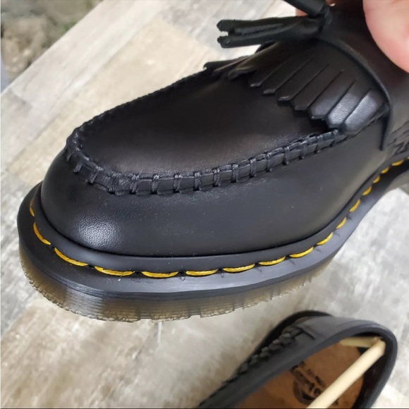 Dr. Martens Adrian Woven Loafer Shoes Mens Sz 8 Womens Sz 9 Slip On NEW NWOB - Picture 3 of 5